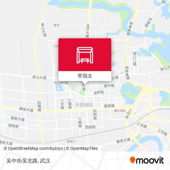 吴中街吴北路地图