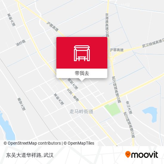 东吴大道华祥路地图