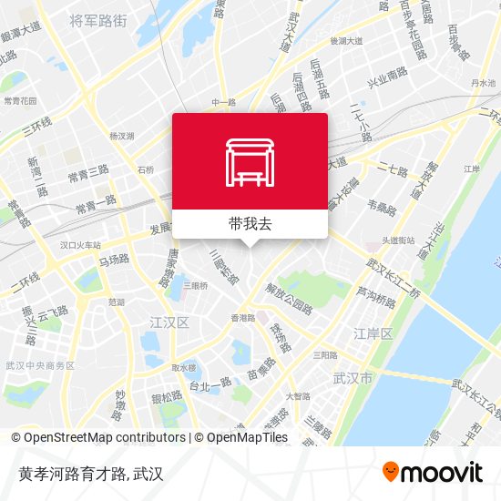 黄孝河路育才路地图