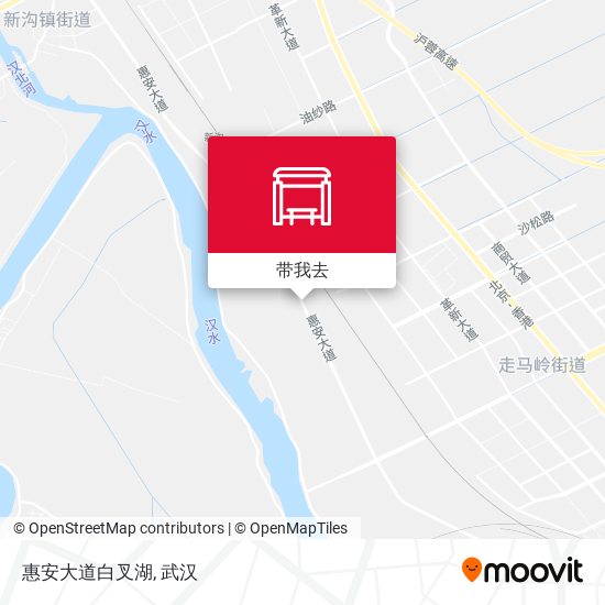 惠安大道白叉湖地图