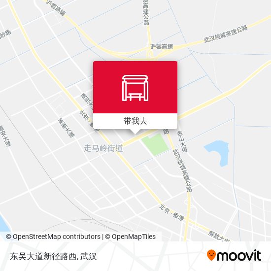 东吴大道新径路西地图