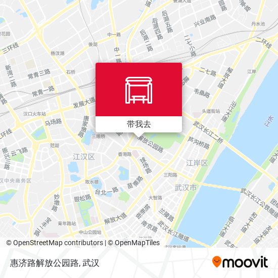 惠济路解放公园路地图