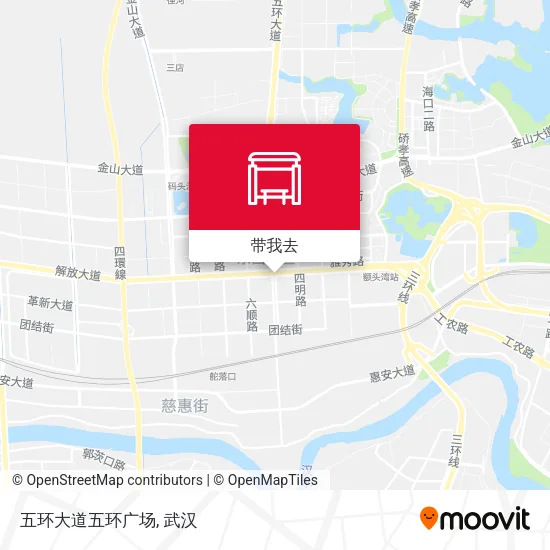 五环大道五环广场地图