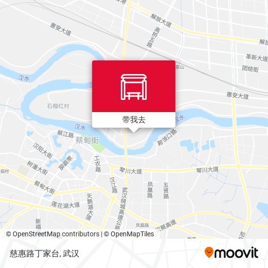 慈惠路丁家台地图