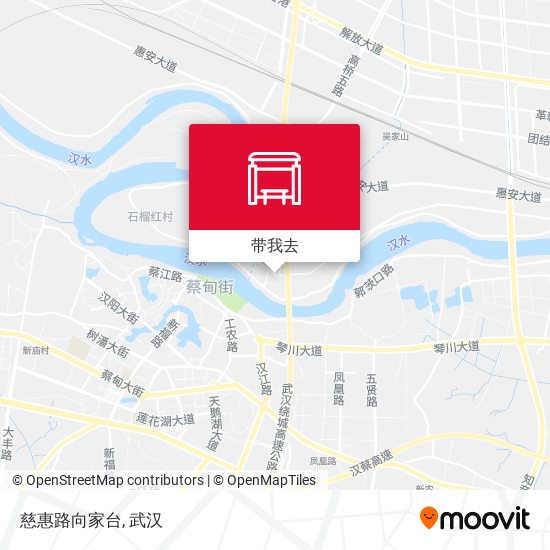 慈惠路向家台地图