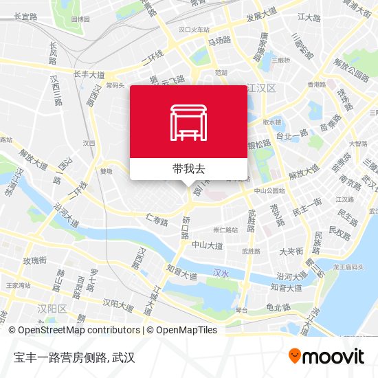 宝丰一路营房侧路地图