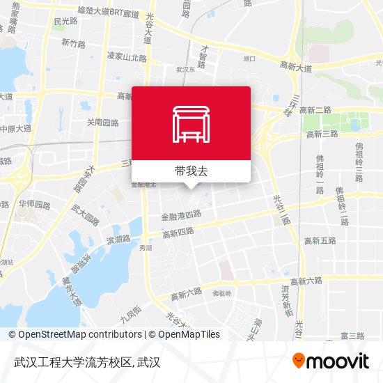 武汉工程大学流芳校区地图