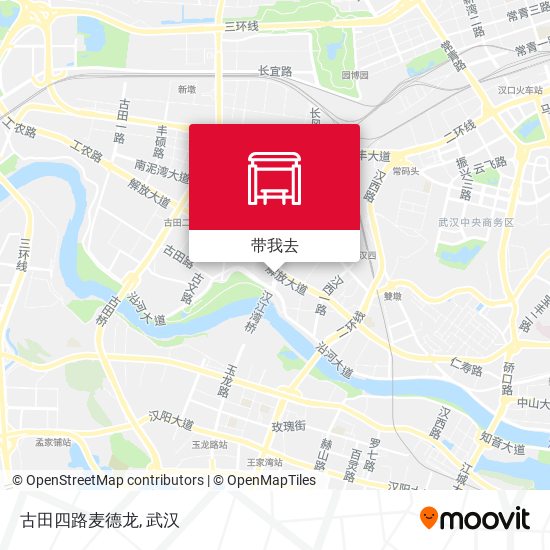 古田四路麦德龙地图