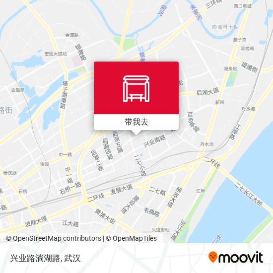 兴业路淌湖路地图