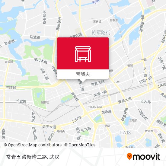 常青五路新湾二路地图