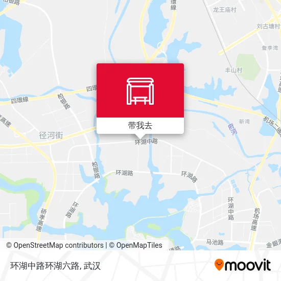 环湖中路环湖六路地图
