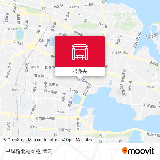 书城路北港春苑地图