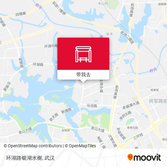 环湖路银湖水榭地图