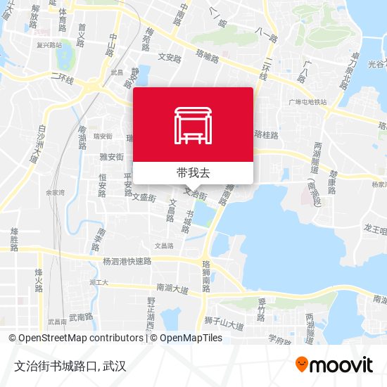 文治街书城路口地图