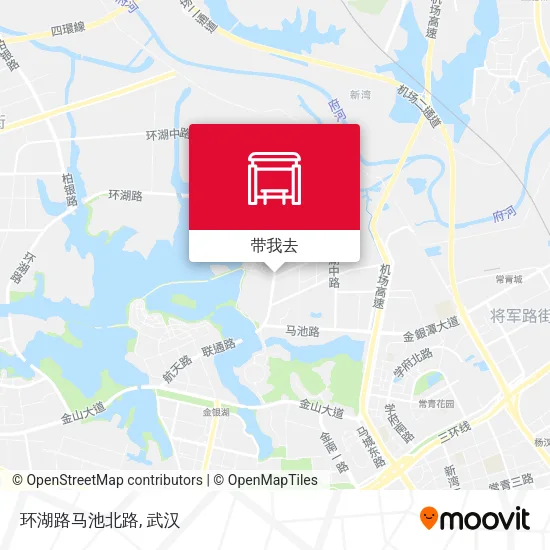 环湖路马池北路地图