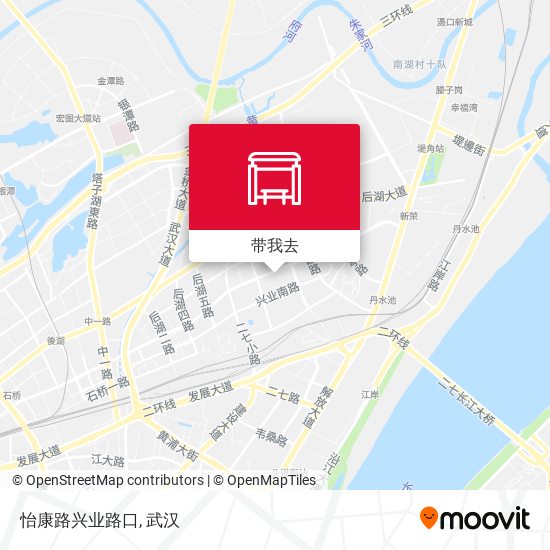 怡康路兴业路口地图