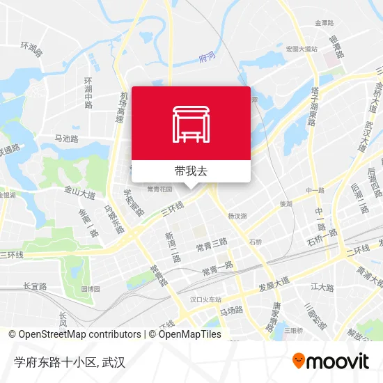 学府东路十小区地图