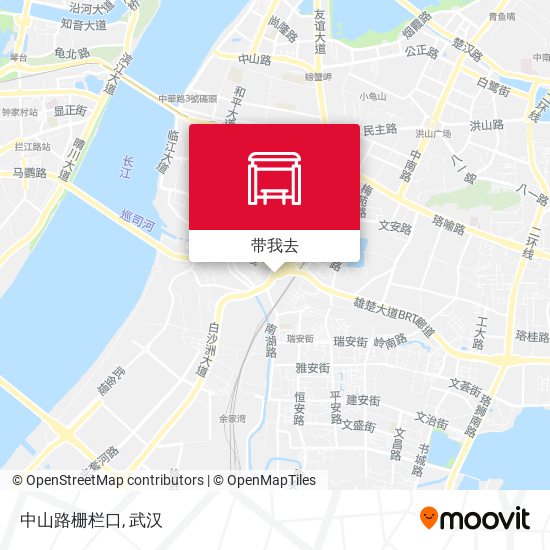 中山路栅栏口地图