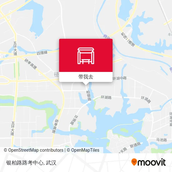 银柏路路考中心地图