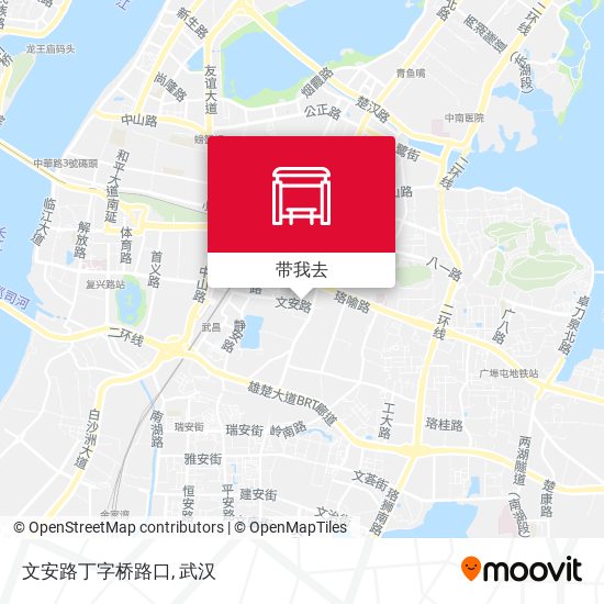 文安路丁字桥路口地图