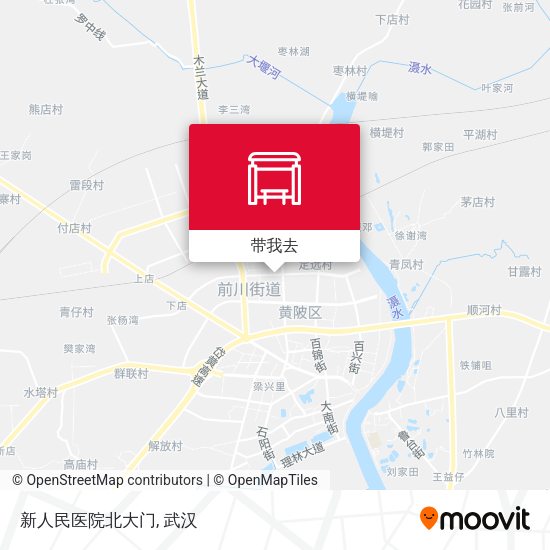 新人民医院北大门地图