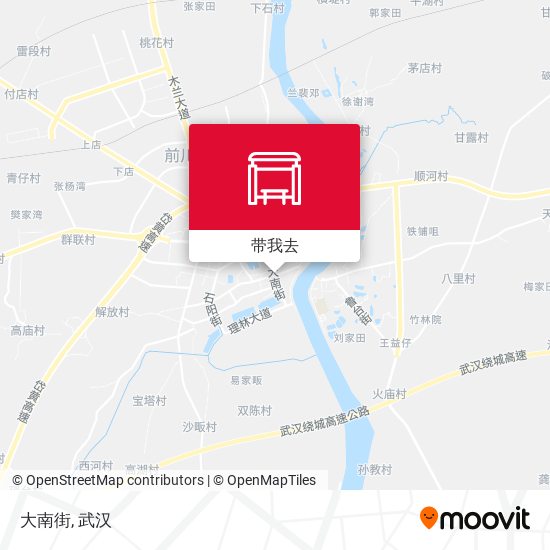 大南街地图