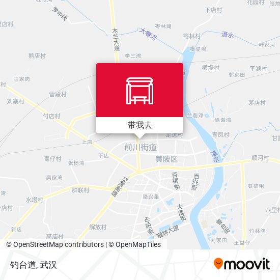 钓台道地图