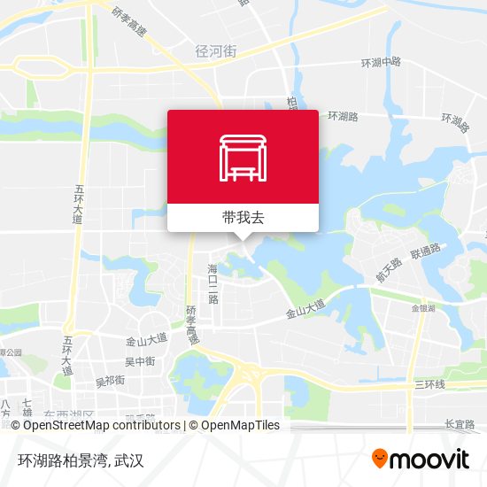 环湖路柏景湾地图