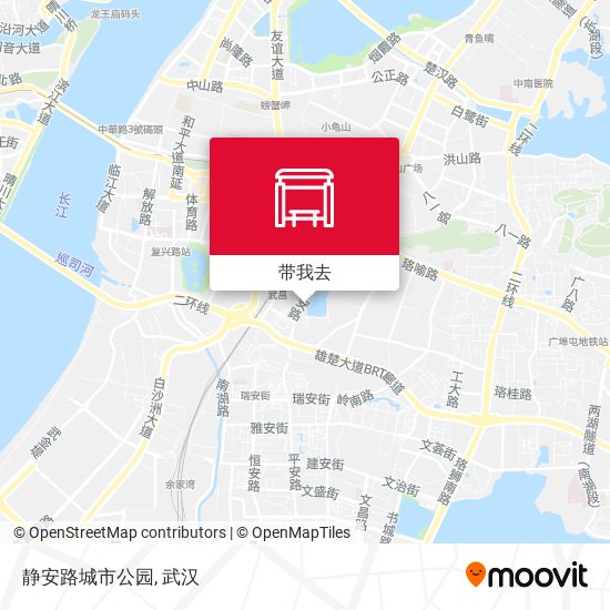 静安路城市公园地图