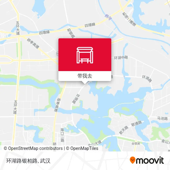 环湖路银柏路地图