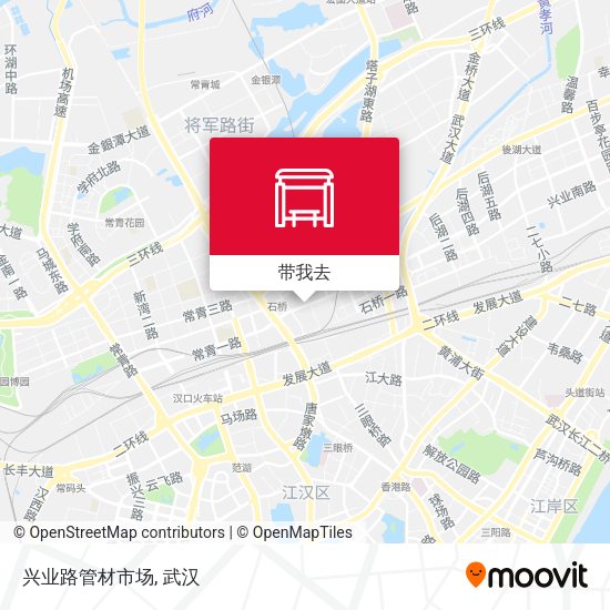 兴业路管材市场地图