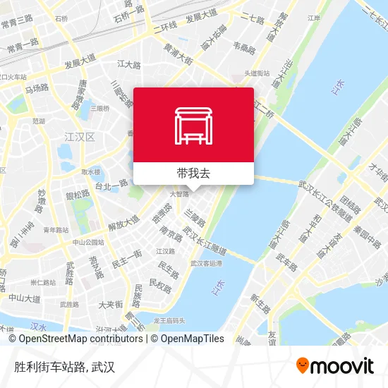 胜利街车站路地图