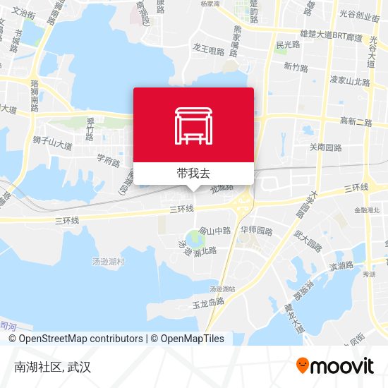 南湖社区地图