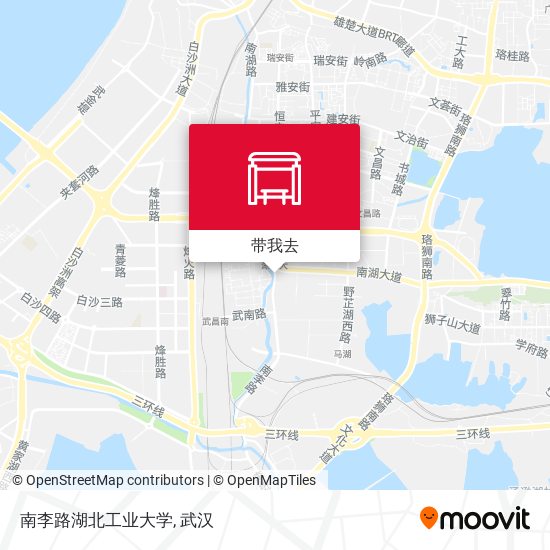 南李路湖北工业大学地图