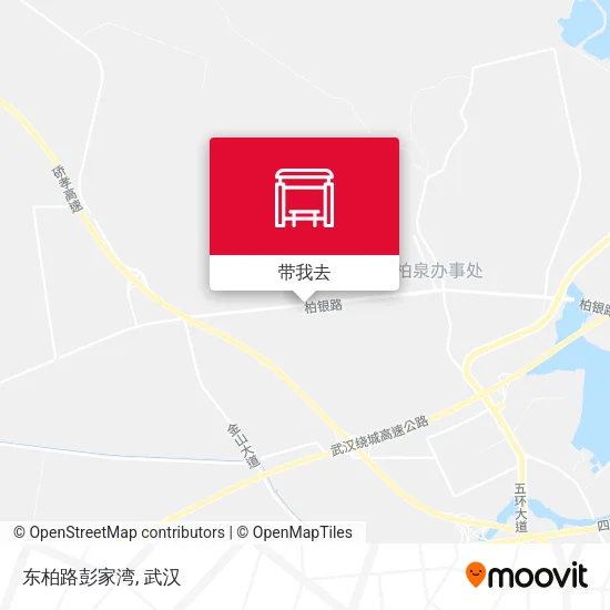 东柏路彭家湾地图