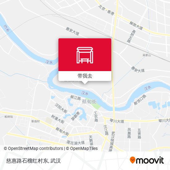 慈惠路石榴红村东地图