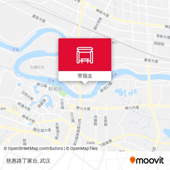 慈惠路丁家台地图