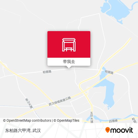 东柏路六甲湾地图