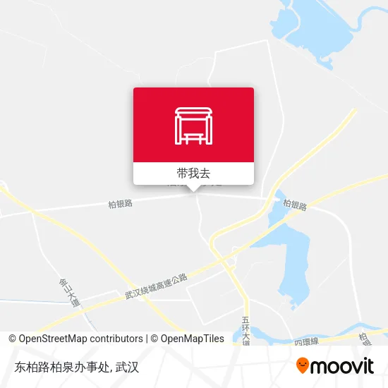 东柏路柏泉办事处地图