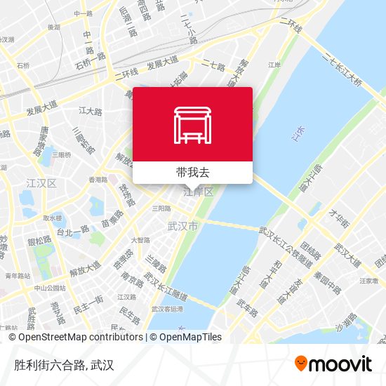 胜利街六合路地图