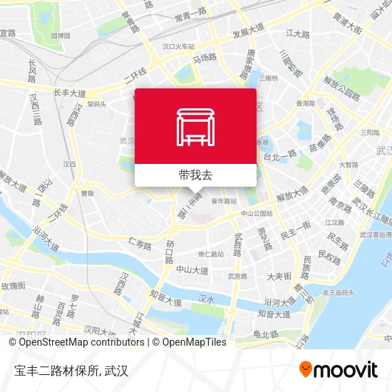 宝丰二路材保所地图