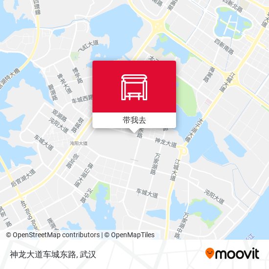 神龙大道车城东路地图