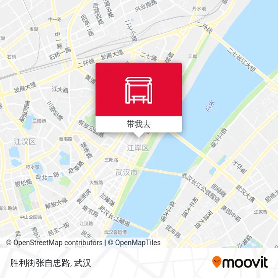 胜利街张自忠路地图