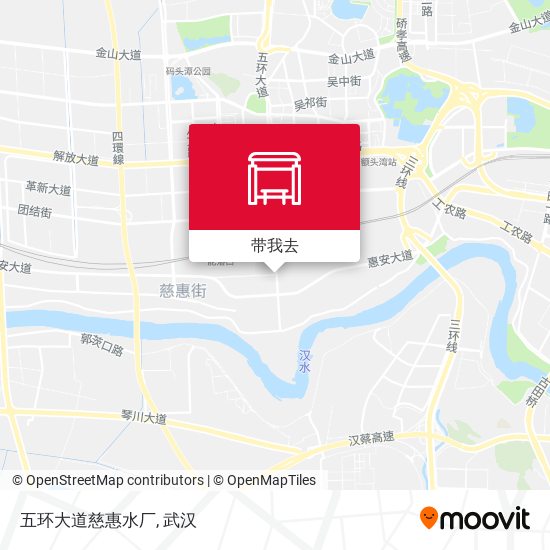 五环大道慈惠水厂地图