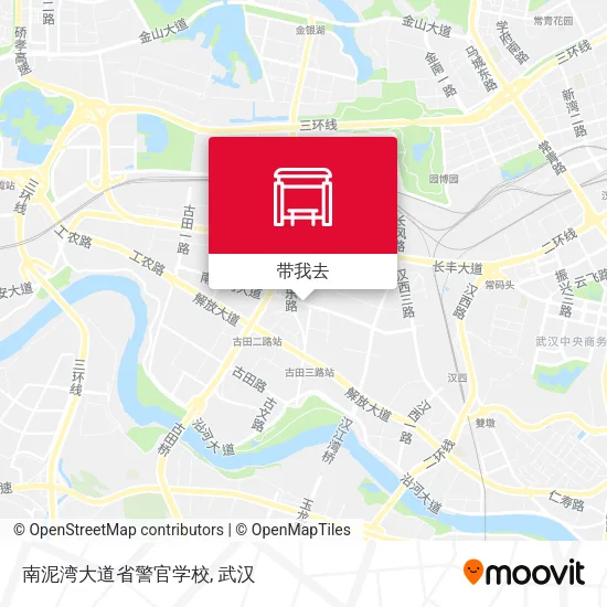 南泥湾大道省警官学校地图