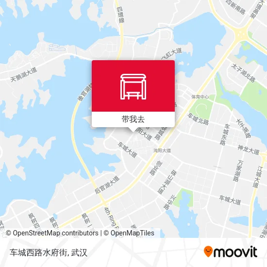 车城西路水府街地图