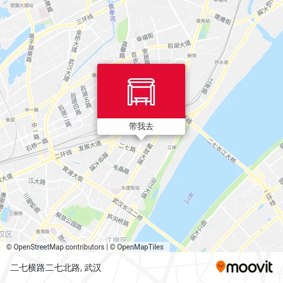 二七横路二七北路地图