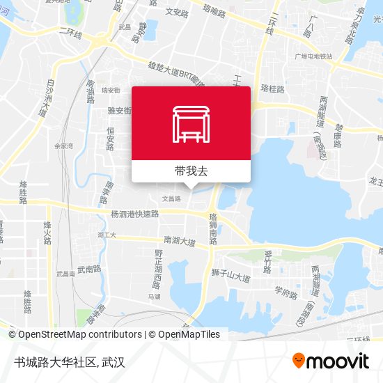书城路大华社区地图