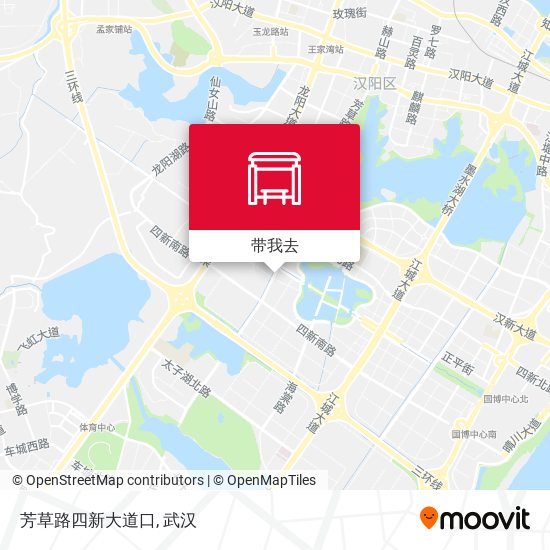 芳草路四新大道口地图
