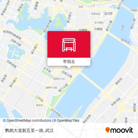 鹦鹉大道新五里一路地图